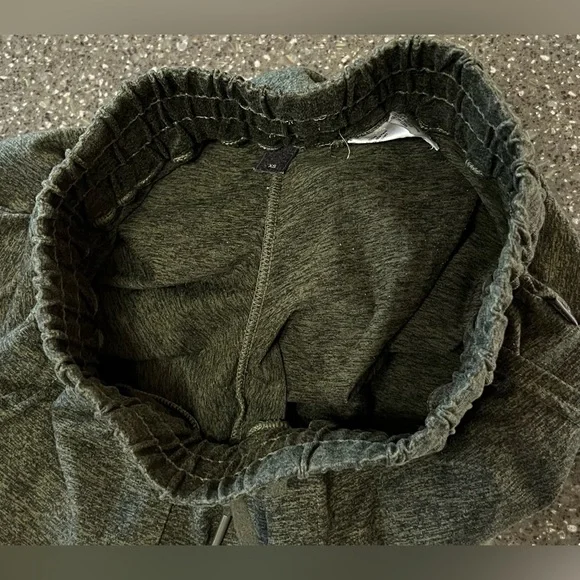 Mondetta Brushed Olive Green Joggers Activewear High Rise Full Length Casual Gym - Picture 16 of 16